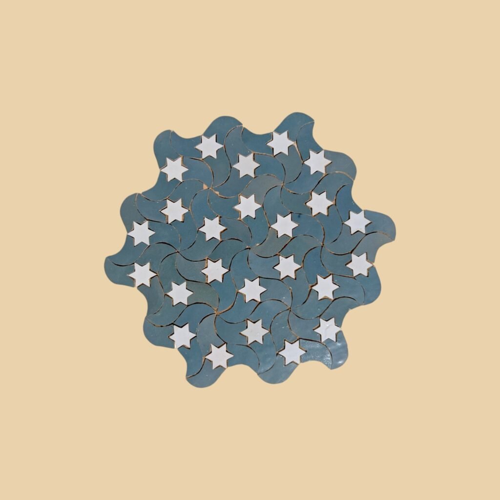 Handmade Moroccan Zellige Tile