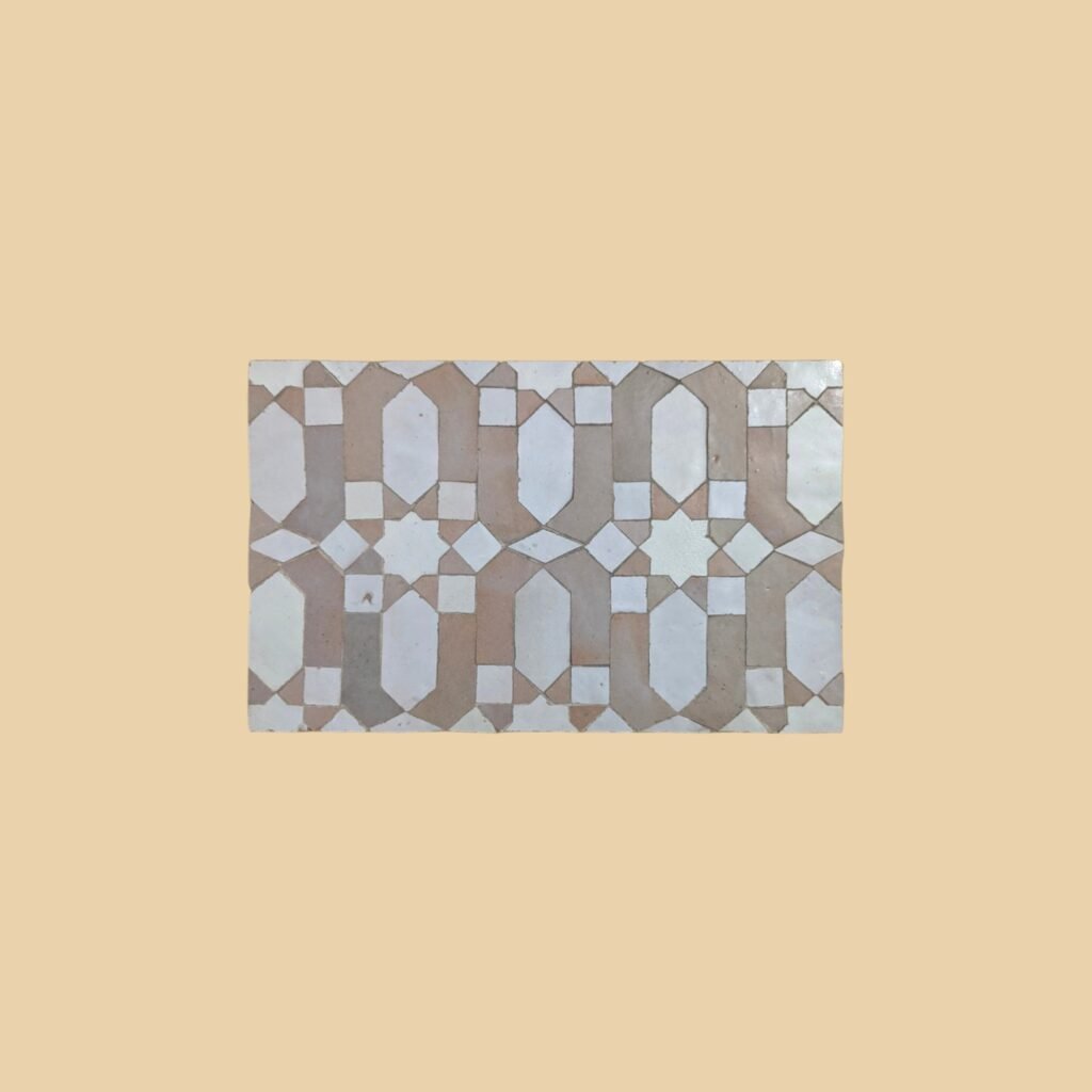 Handmade Moroccan Zellige Tile