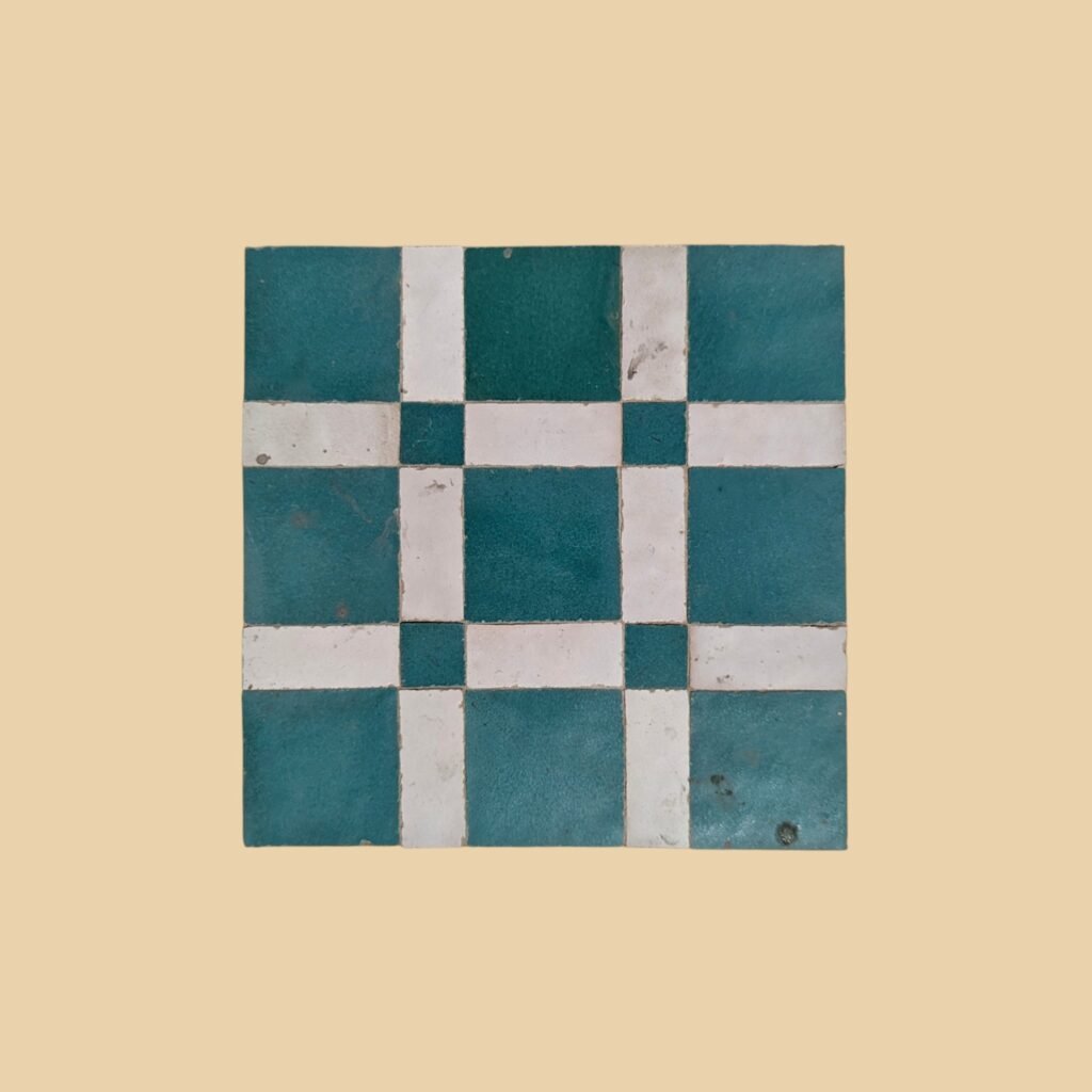 Handmade Moroccan Zellige Tile