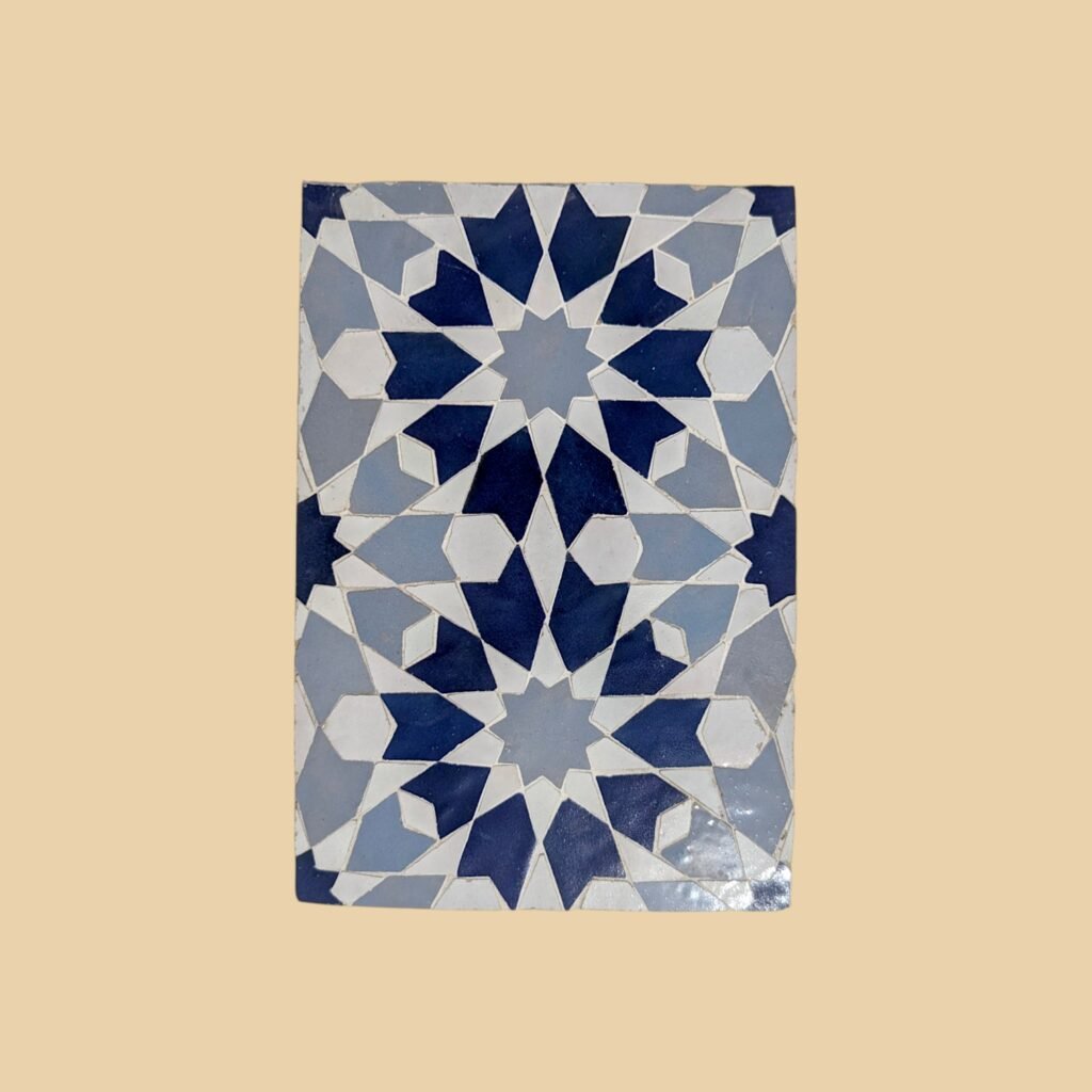 Handmade Moroccan Zellige Tile