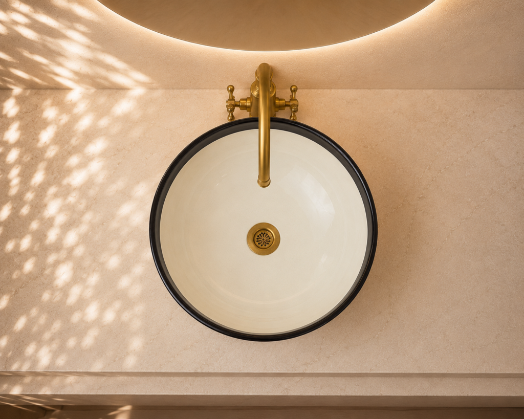 Handmade Moroccan Ceramic Basin