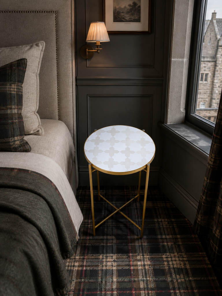 Handmade Moroccan Zellige Mosaic Table — MT0113
