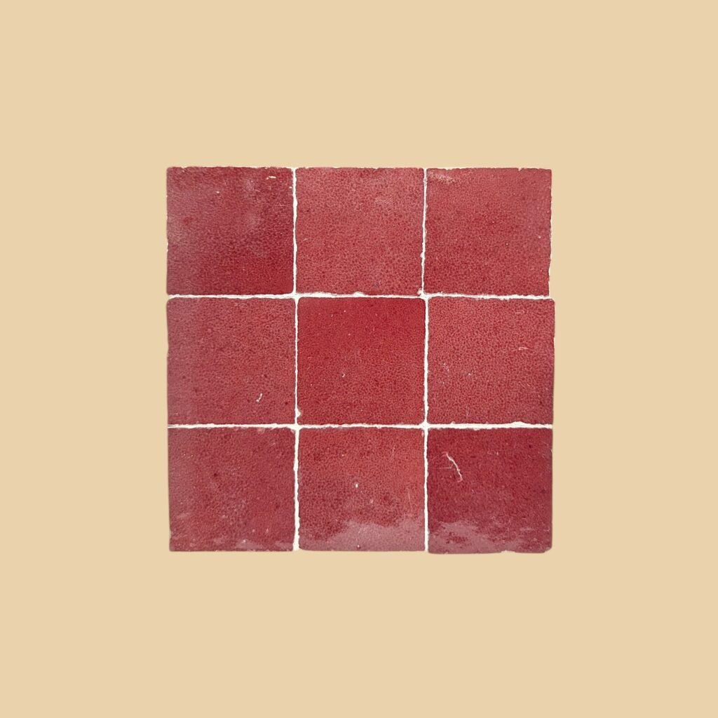 Handmade Moroccan Zellige Tile