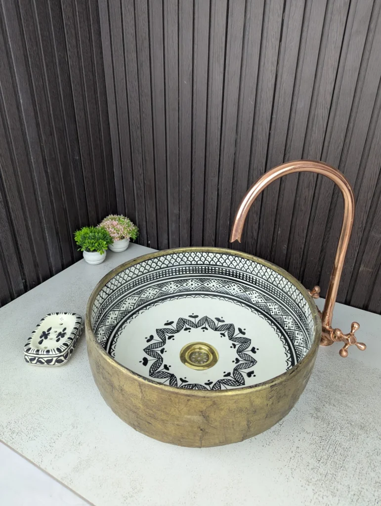 Brass Sink