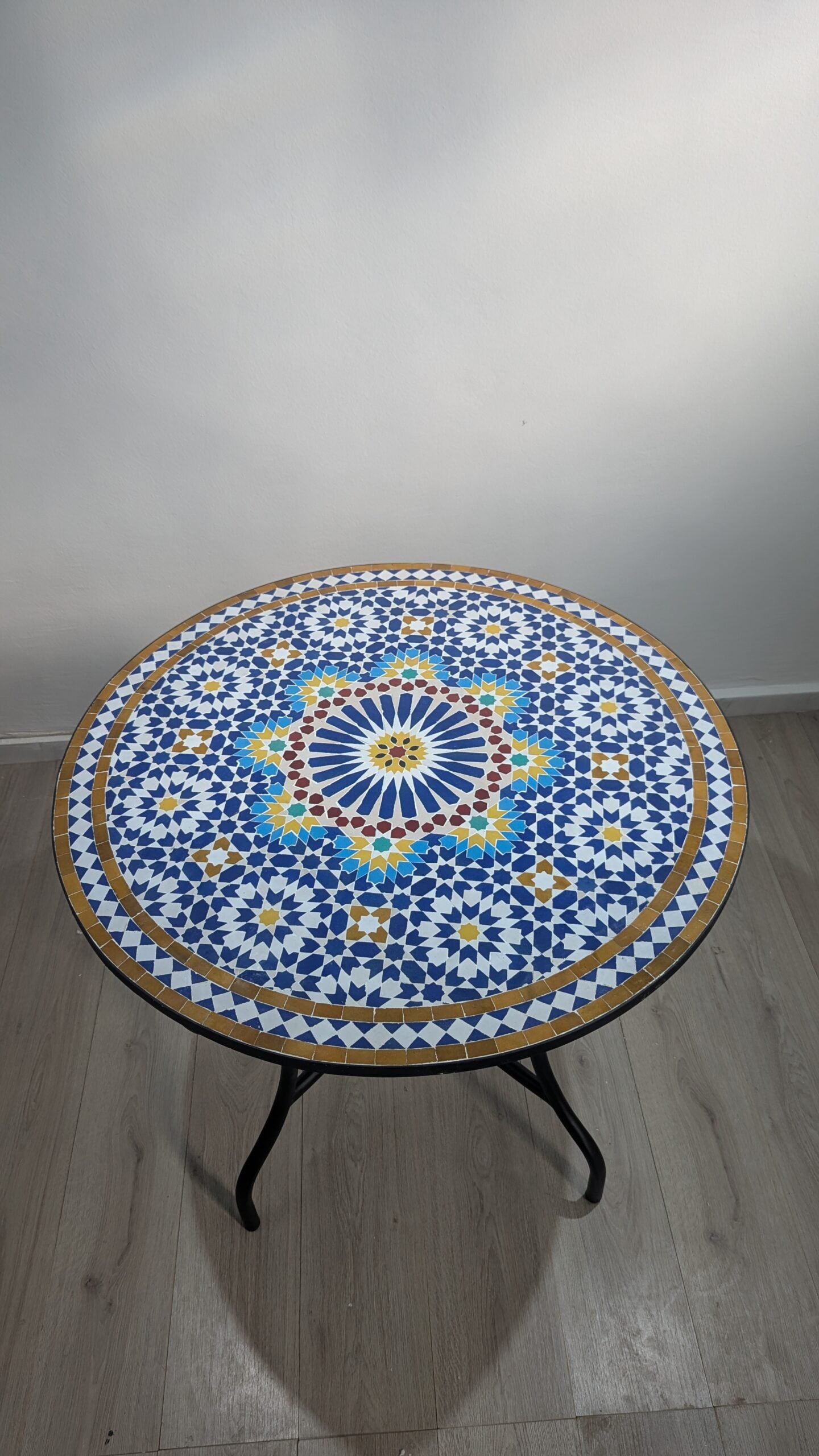 Moroccan Handcrafted Zellige Mosaic Table — MT006