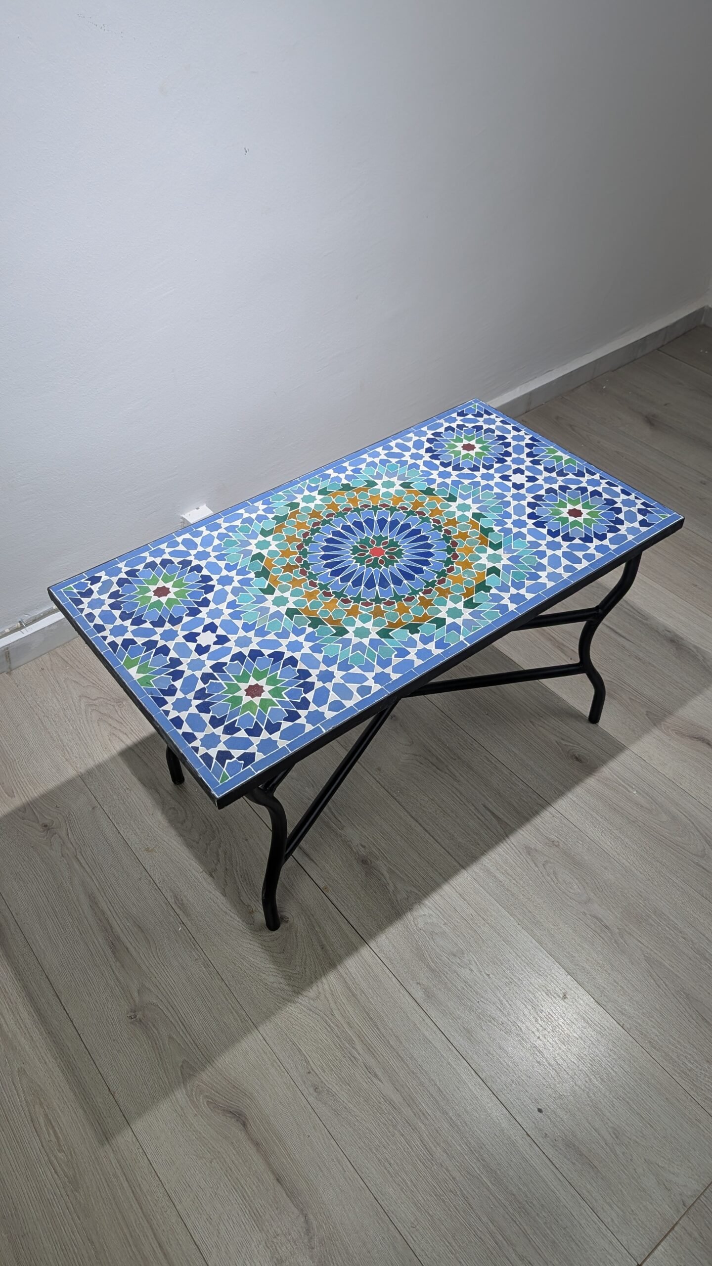 Moroccan Handcrafted Zellige Mosaic Table — MT0013