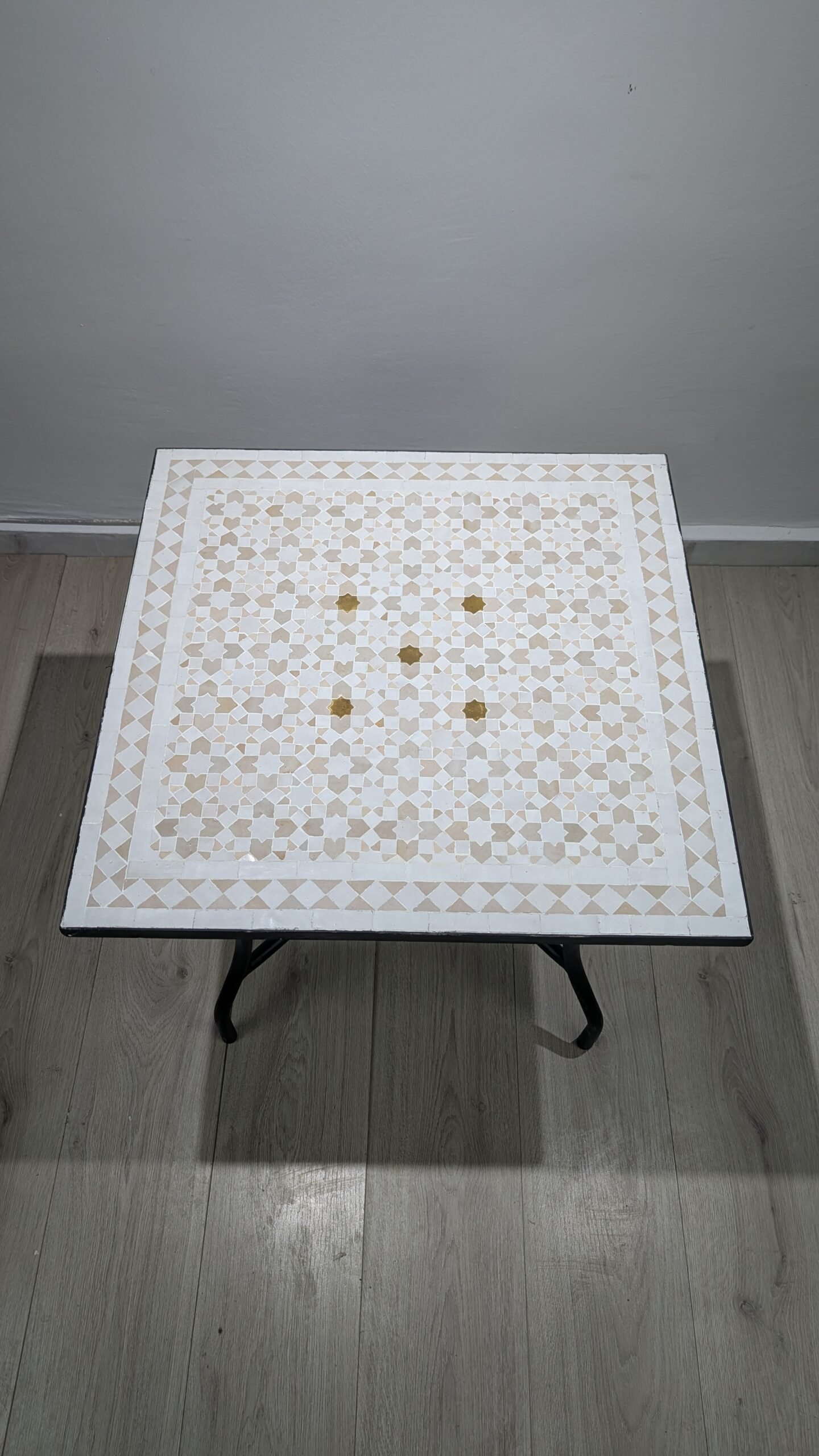 Moroccan Handcrafted Zellige Mosaic Table — MT0017
